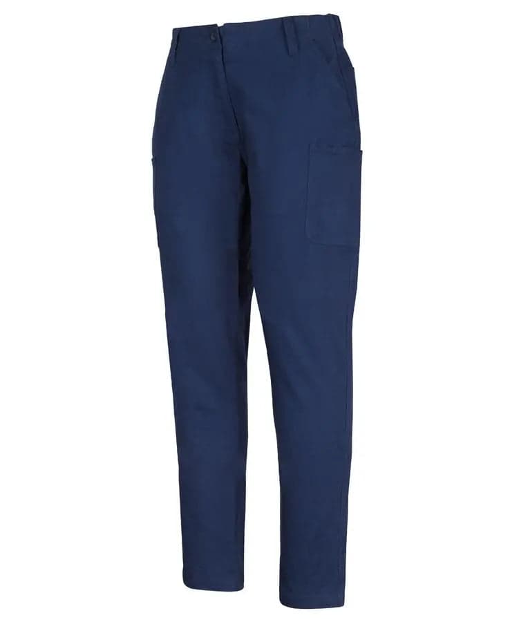 JB's Ladies Multi Pocket Strectch Twill Pant Navy